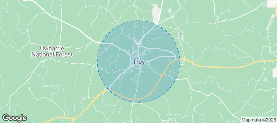 Troy Airbnb map